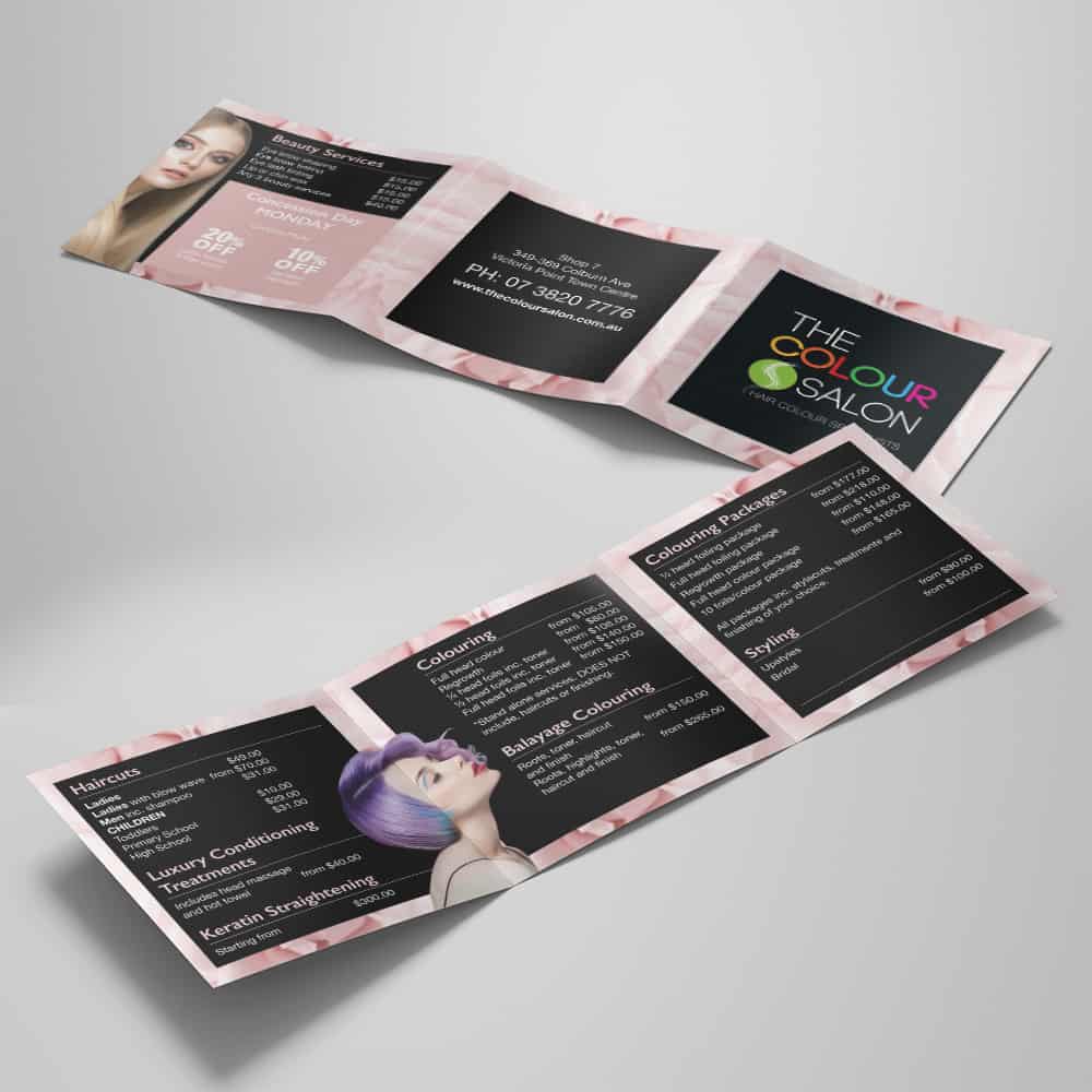 portfolio - printing - folded brochures