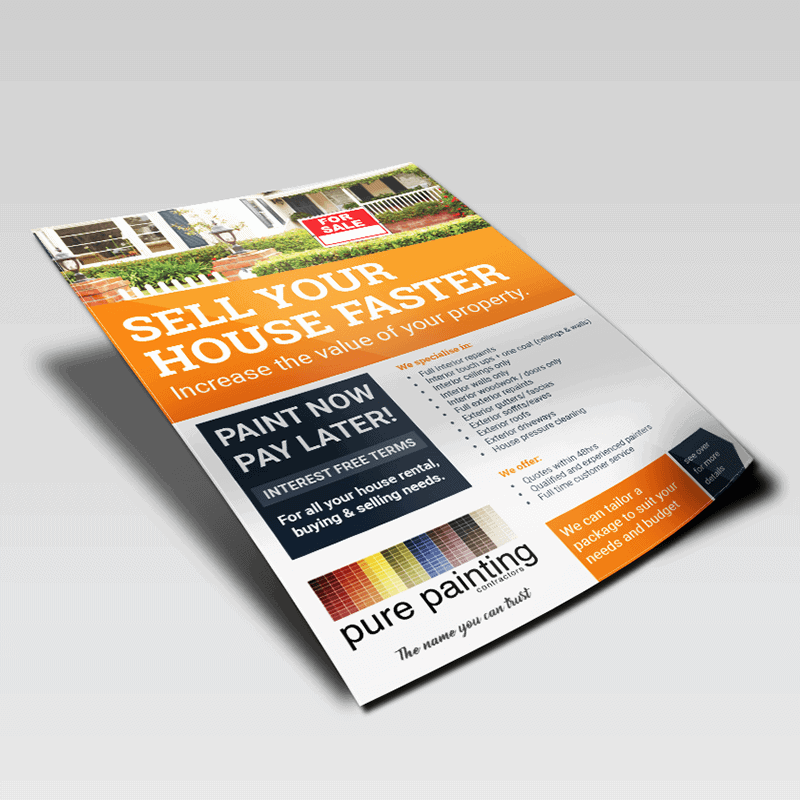 portfolio - flyers - printing - graphic design