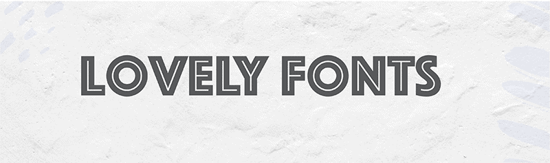 display - branding design - font choices